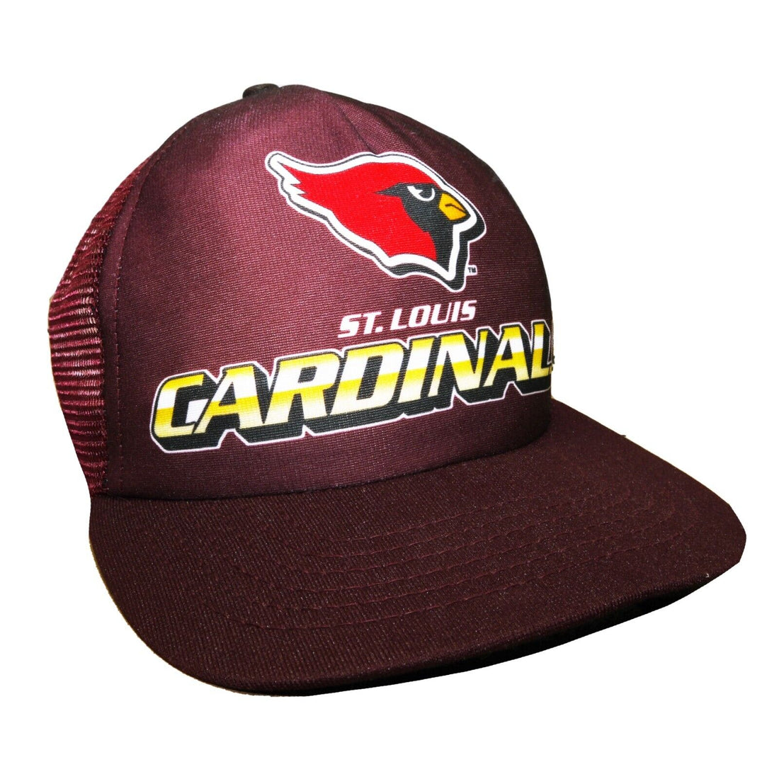 Vintage St. Louis Cardinals New Era Mesh Trucker Snapback Hat OSFA 90s NFL