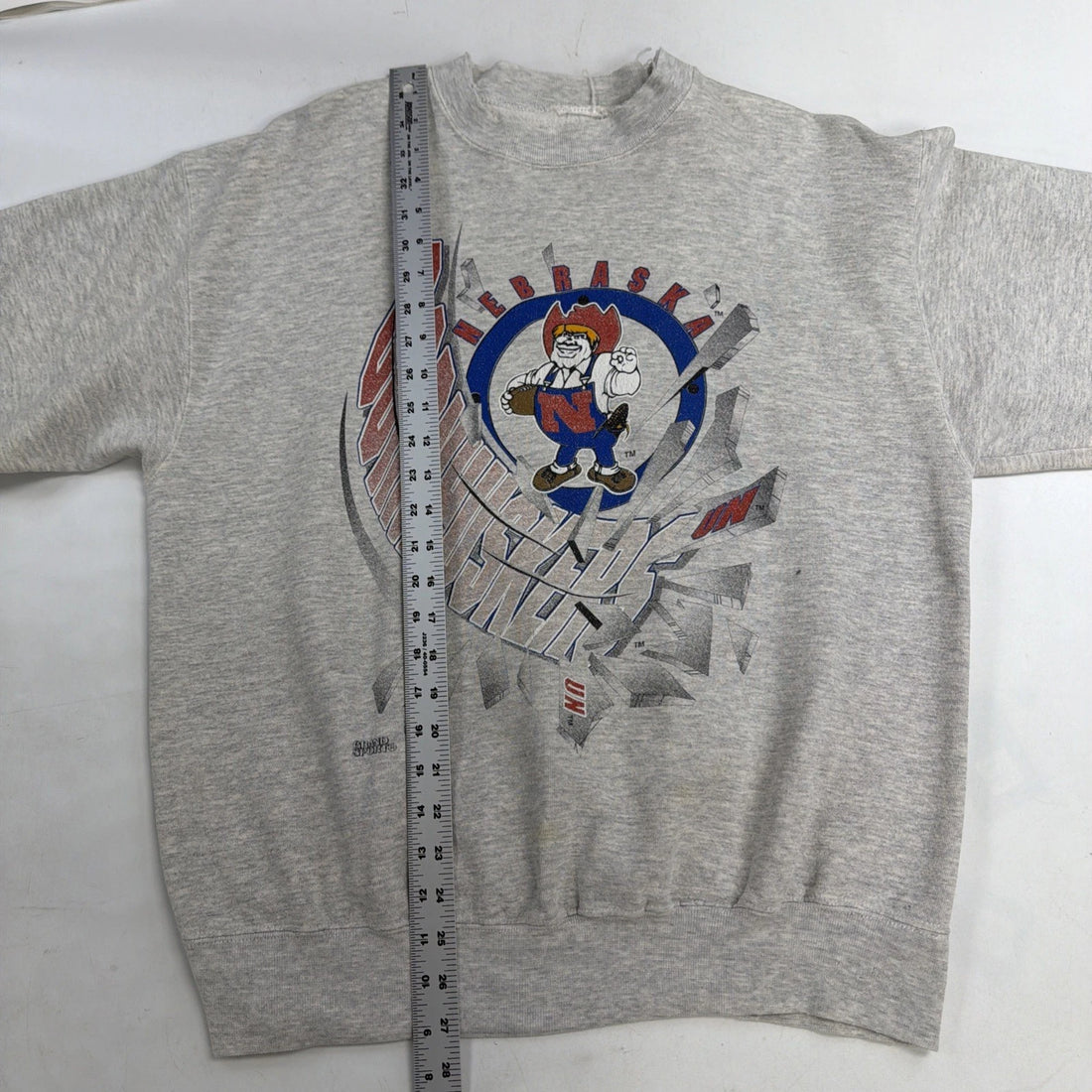 Vintage Nebraska Huskers Crewneck Sweatshirt Size XL 90s NCAA