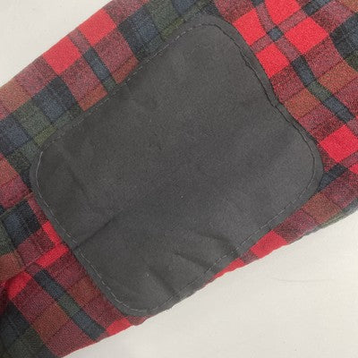Vintage Pendleton Wool Board Button Up Shirt Size Large Red Plaid