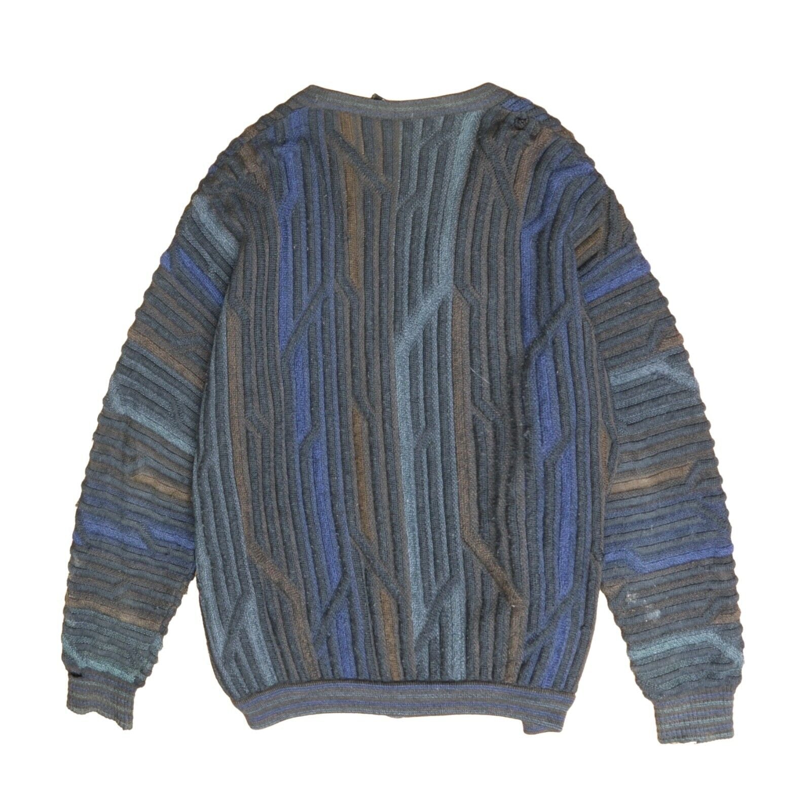 Vintage Tosani 3D Knit Cardigan Sweater Size XL – Throwback Vault
