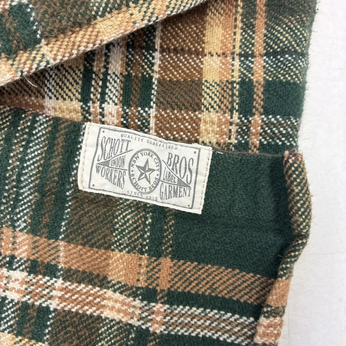 Schott Bros Button Up Shirt Size Medium
