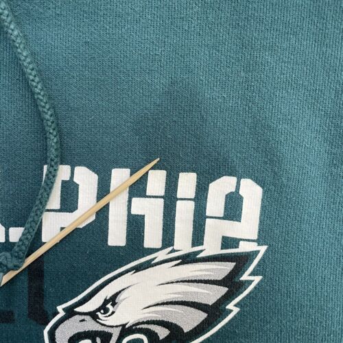 Philadelphia Eagles Reebok Sweatshirt Hoodie Size Large NFL