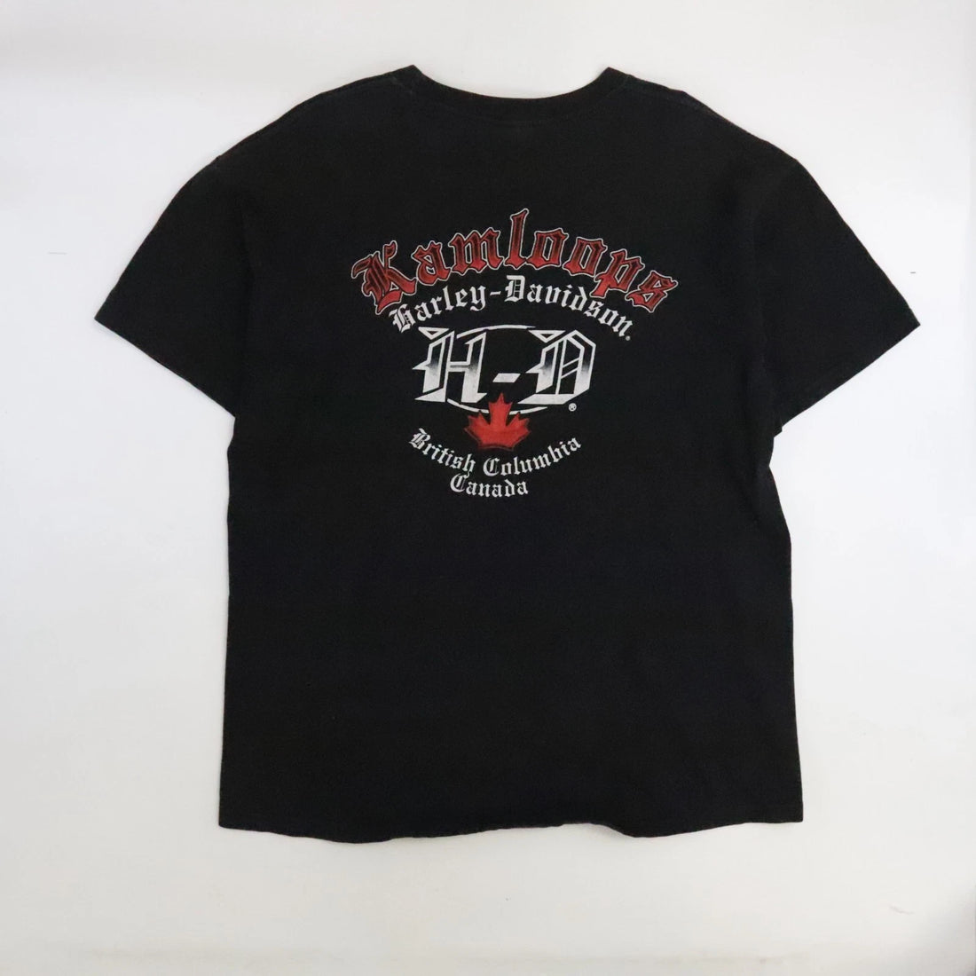 Harley Davidson Motorcycles Kamloop T-Shirt Size Large