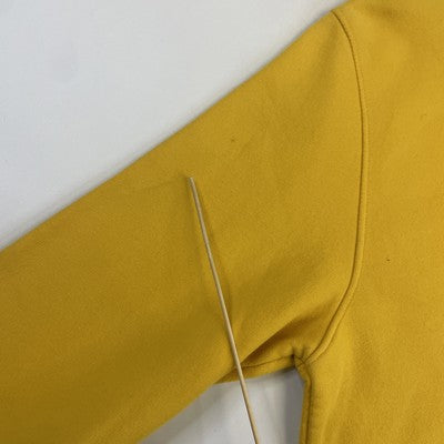 Vintage Nike Crewneck Sweatshirt Size Medium Yellow Embroidered Swoosh