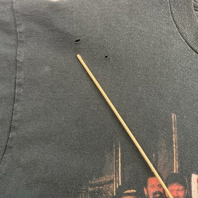 Vintage Confederate Railroad Tour T-Shirt Size XL Black Band Tee
