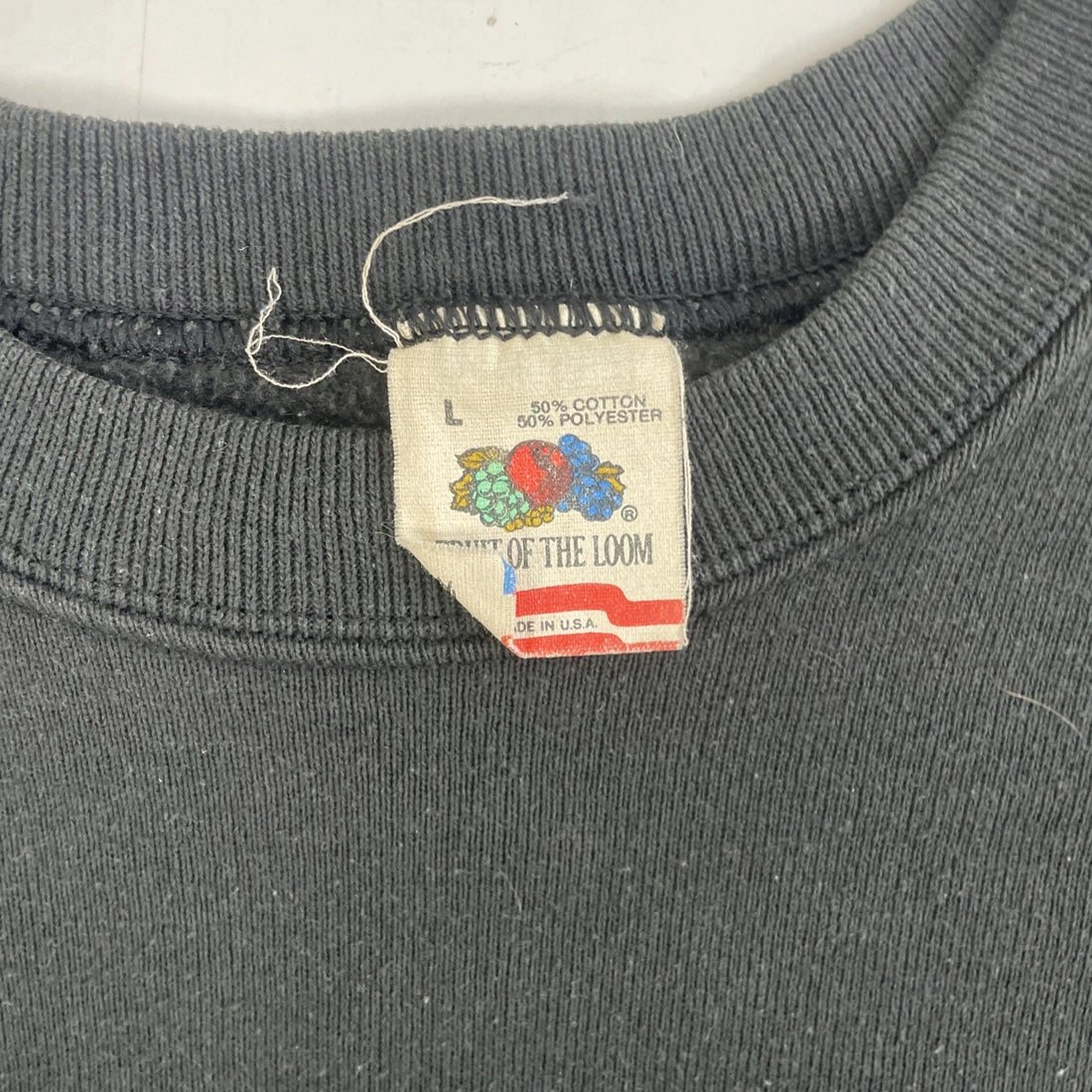 Vintage Randy Travis Old 8x10 Crewneck Sweatshirt Size Large 1989 80s