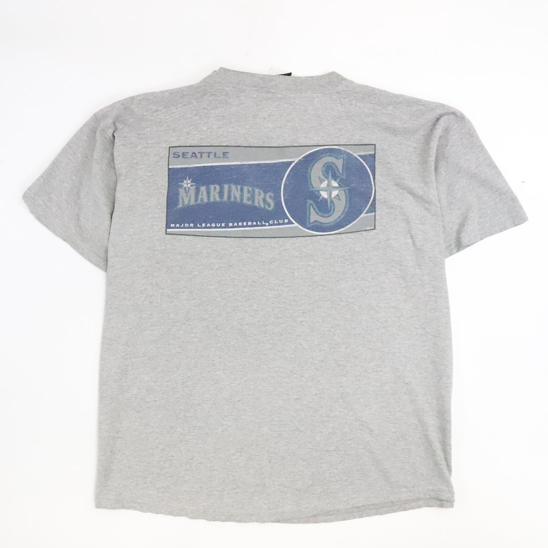 Vintage Seattle Mariners Nike T-Shirt Size Large Double Sided MLB