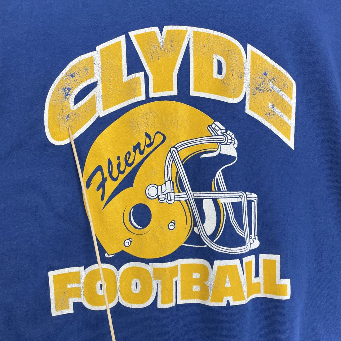 Vintage Clyde Fliers Football Crewneck Sweatshirt Size 2XL