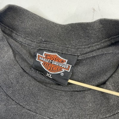 Vintage Eagle Engine Harley Davidson 3D Emblem T-Shirt Size XL 1989 80s