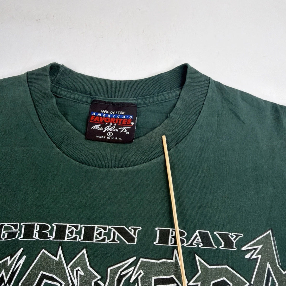 Vintage Green Bay Packers End Zone Magic Johnson Ts T-Shirt Large 90s NFL