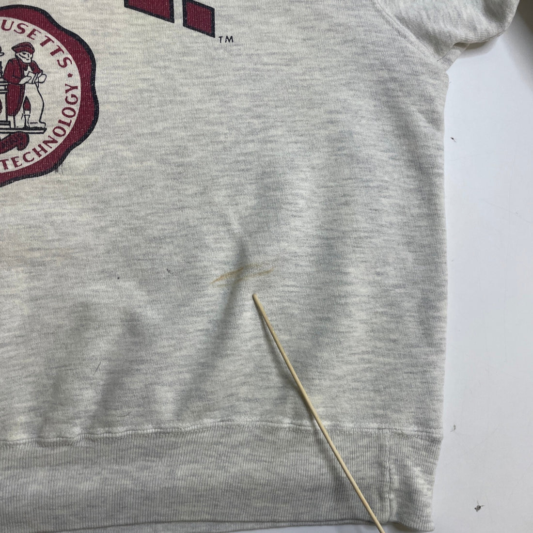 Vintage M.I.T. Crest Champion Crewneck Sweatshirt Size XL 80s