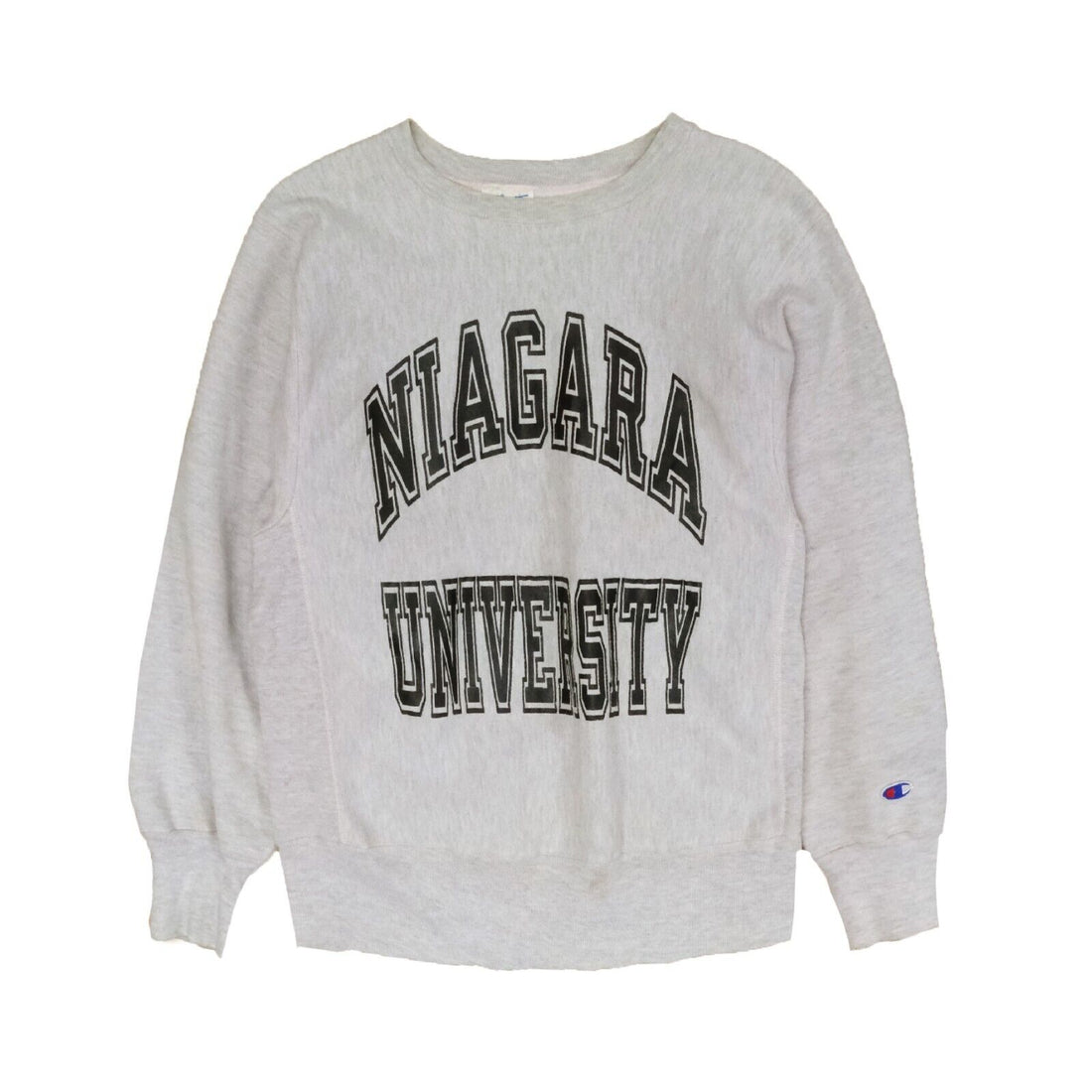 Vintage Niagara University Champion Reverse Weave Sweatshirt Size Medium 80s