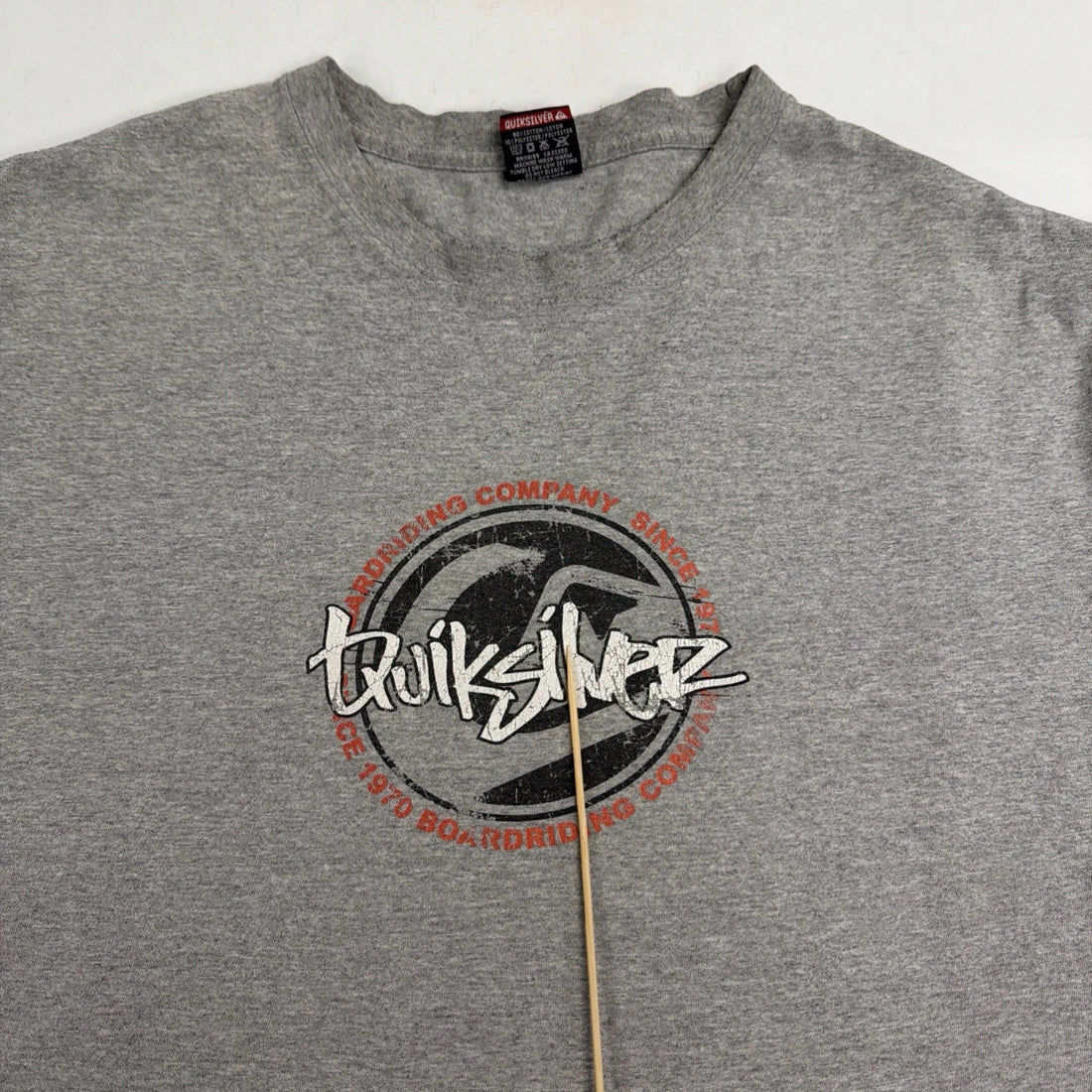 Vintage Quiksilver Board Riding T-Shirt Size XL Y2K Skate Surf