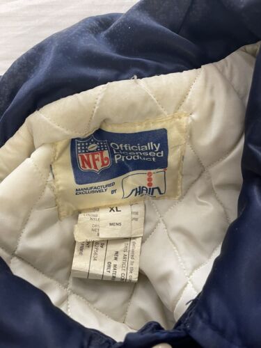 Vintage Chicago Bears Satin Bomber Jacket Size XL NFL