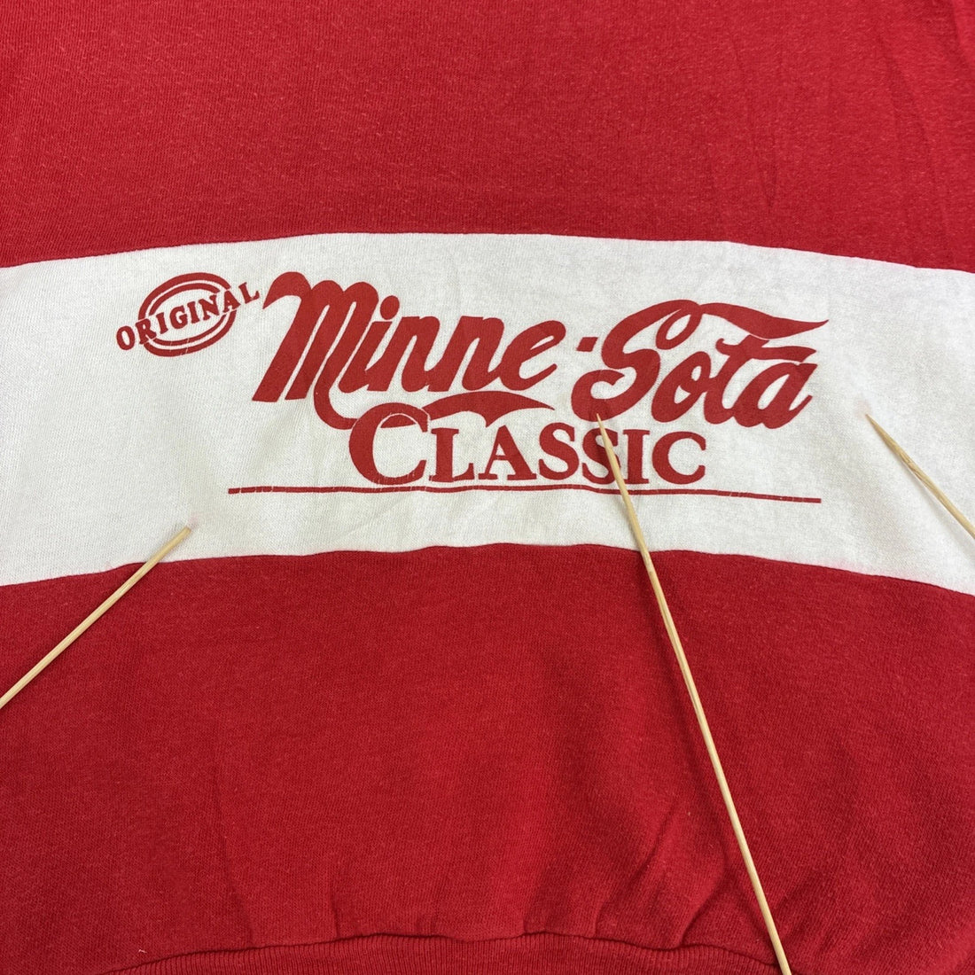 Vintage Minnesota Classic Coca Cola Coke Parody Crewneck Sweatshirt Size Medium