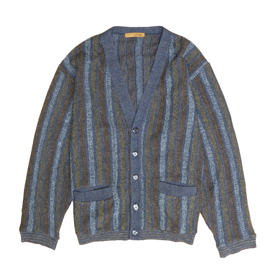 Vintage Porto Cruz Cardigan Sweater Size Large Button Up 90s