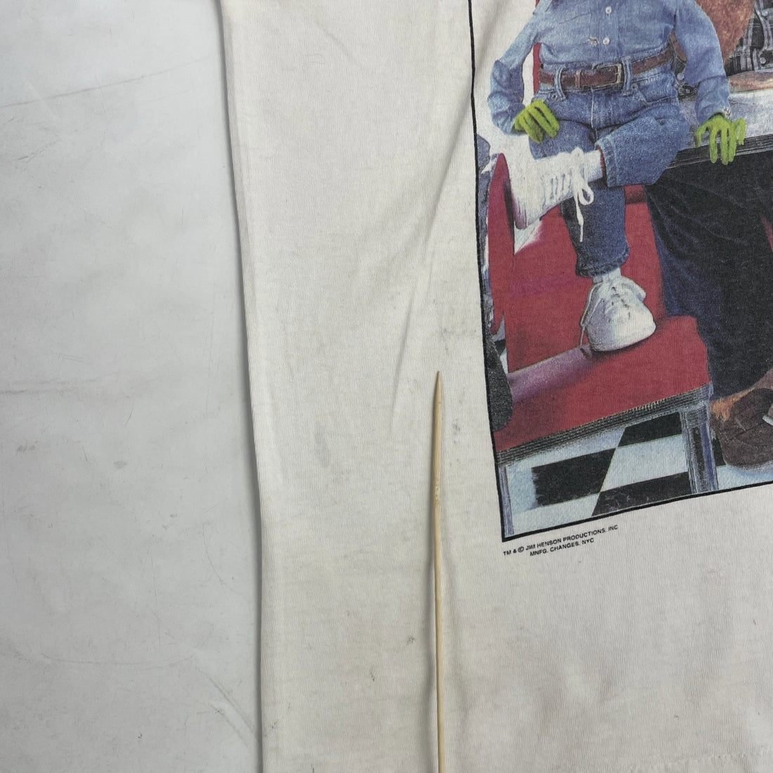 Vintage Frogfeld Seinfeld Muppets Parody T-Shirt Size XL 90s