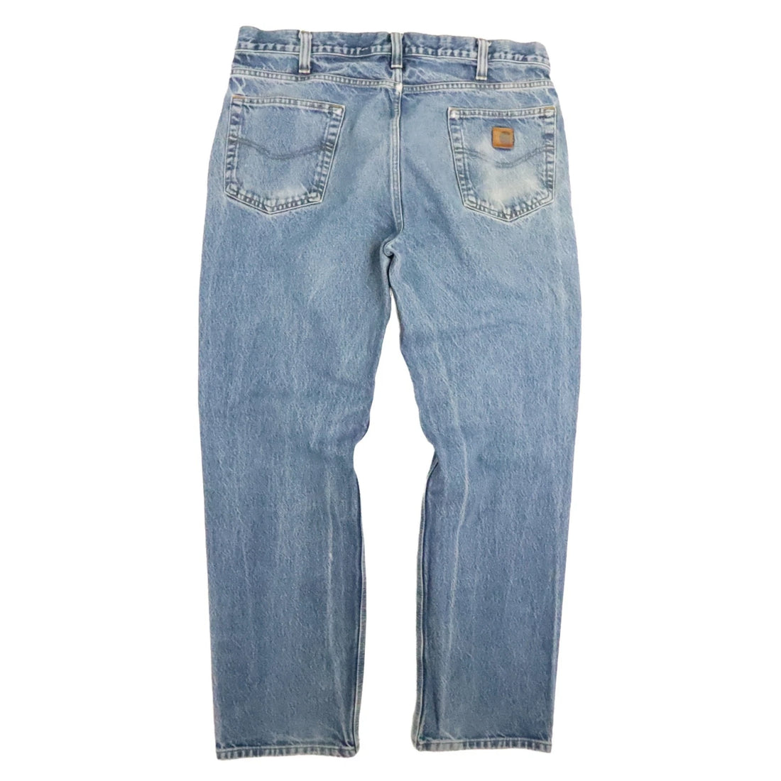 Carhartt Work Denim Jeans Pants Size 38 X 32 Blue