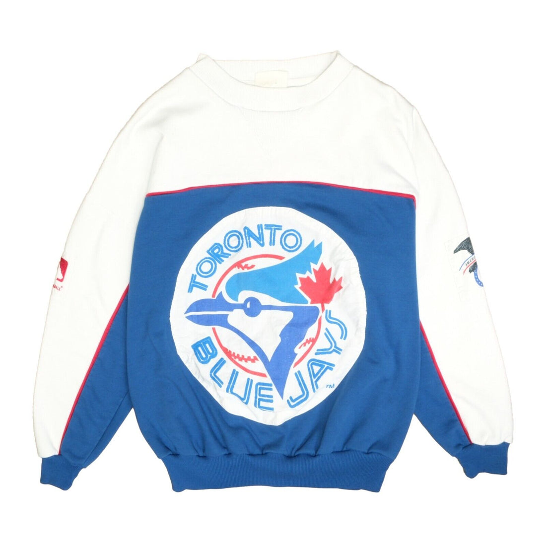 Vintage Toronto Blue Jays American League Sweatshirt Size Large 90s ML –  Throwback Vault