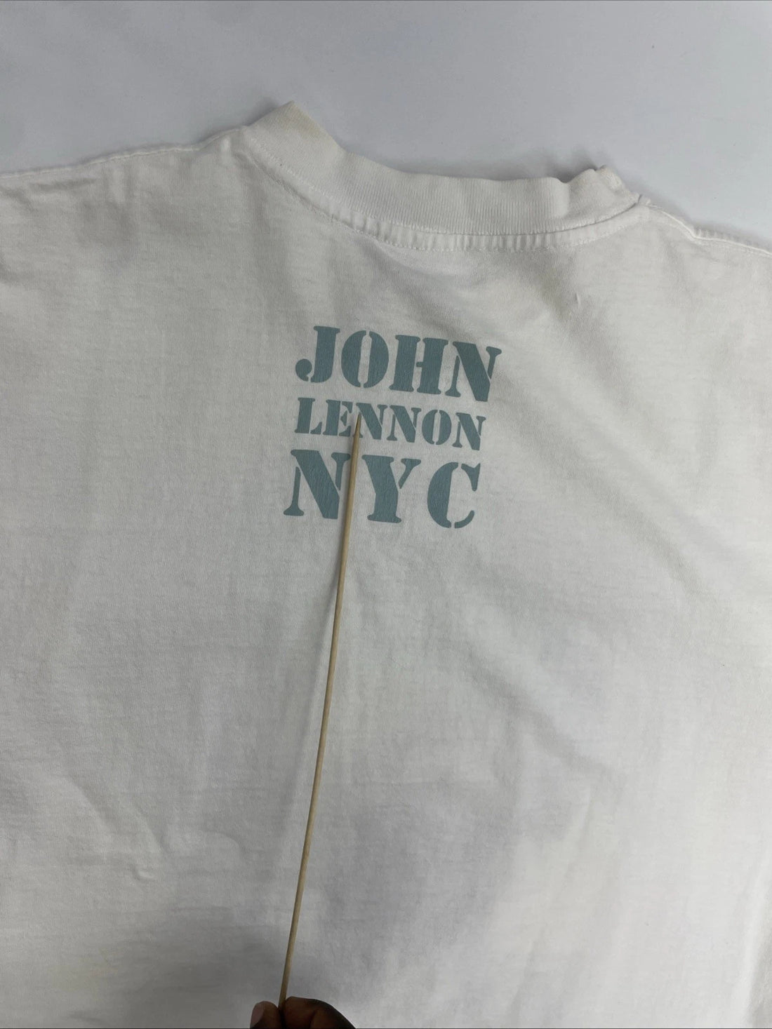 Vintage John Lennon Imagine NYC Statue Of Liberty T-Shirt Size XL 1998 90s