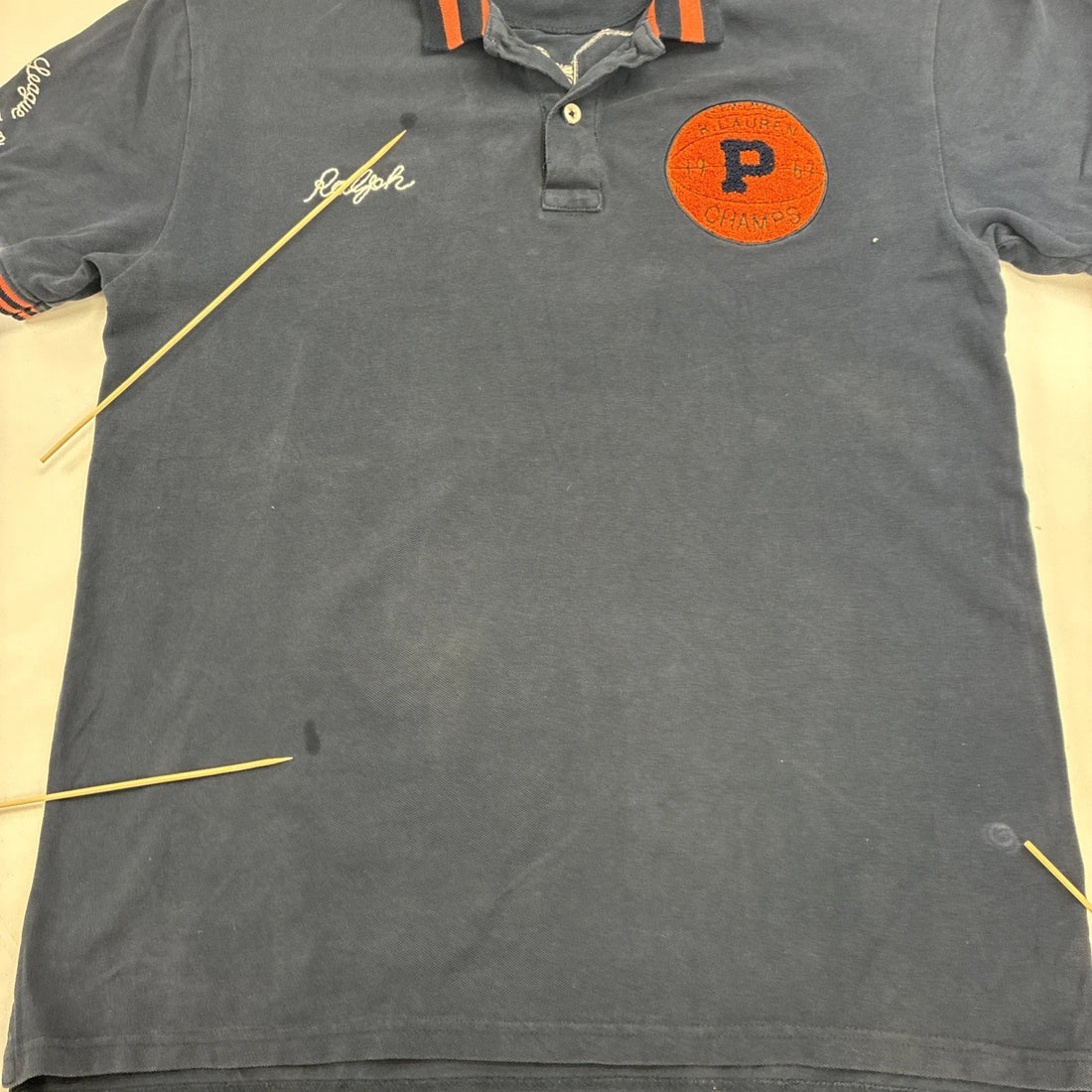 Polo Ralph Lauren Tiger Basketball Rugby T-Shirt Size XL
