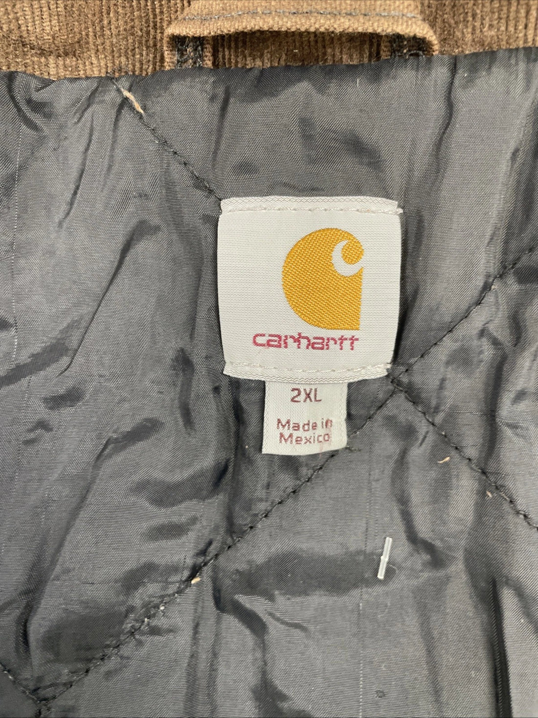 Carhartt Canvas Arctic Work Jacket Size 2XL Brown