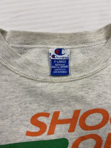 トップス 1970s champion sweatshirt size XL Vintage 7UP Shoot Out Basketball Champion Sweatshirt