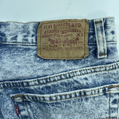 Vintage Levi Strauss & Co 501 Denim Jeans Pants Size 32 X 32 Acid Wash