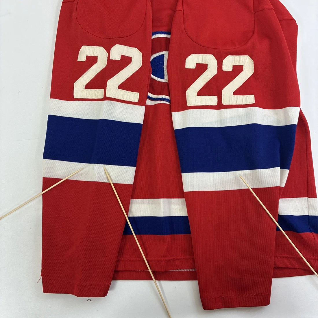 Vintage Montreal Canadiens Steve Shutt Doug Laurie Jersey Size Small 70s 80s NHL