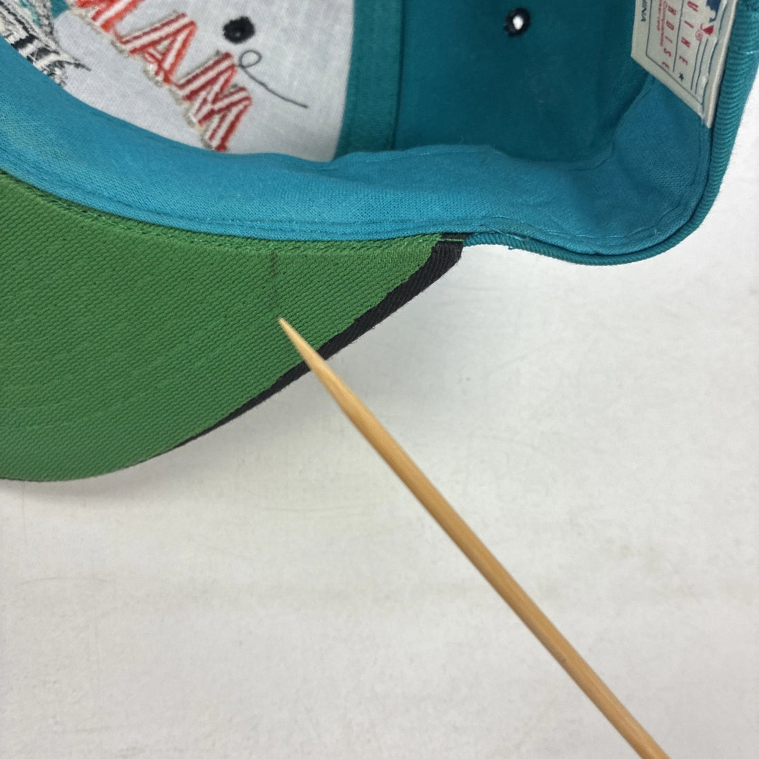 Vintage Florida Marlins Drew Pearson Snapback Hat Cap OSFA 90s MLB