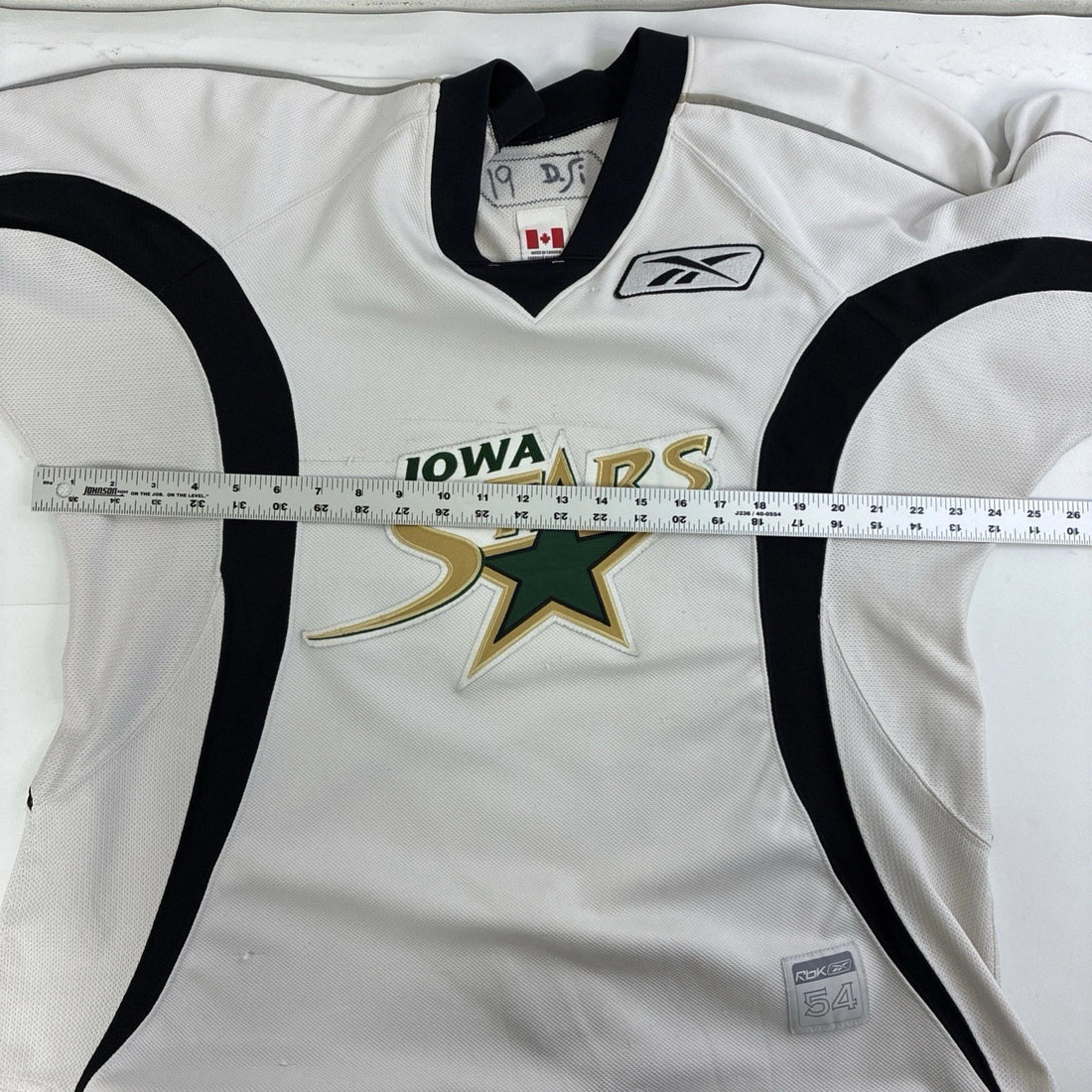 Iowa Stars Authentic Reebok Jersey Size 54 AHL