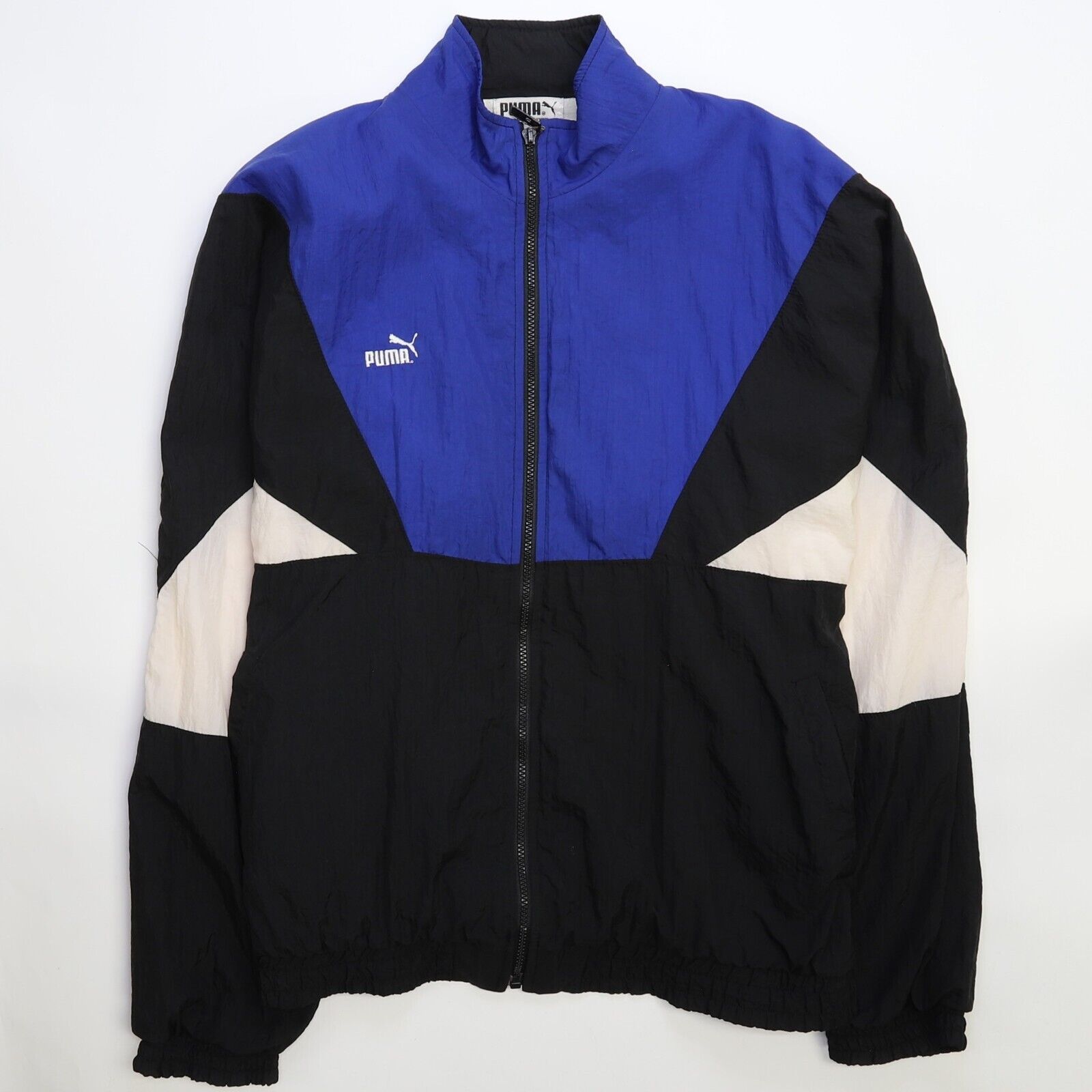 Vintage Puma Windbreaker Light Jacket Size XL – Throwback Vault