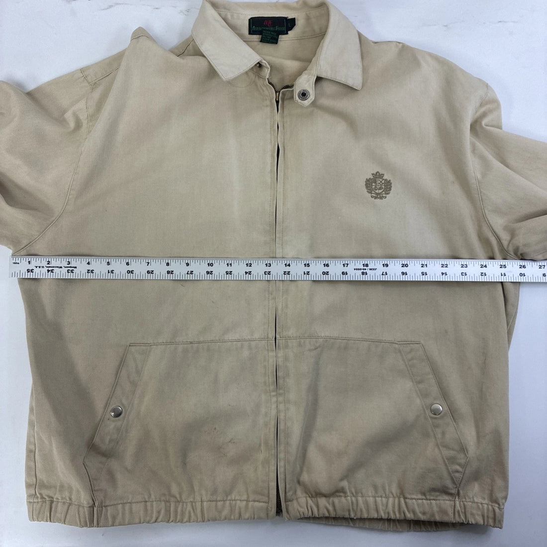 Vintage Abercrombie & Fitch Harrington Jacket Size Large 80s