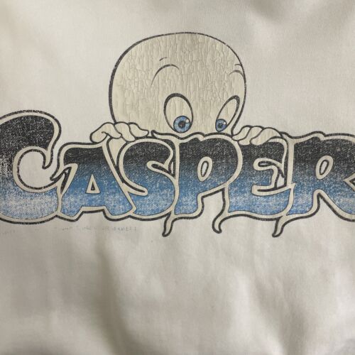 Vintage Casper Crewneck Sweatshirt Size Small Movie Promo 90s