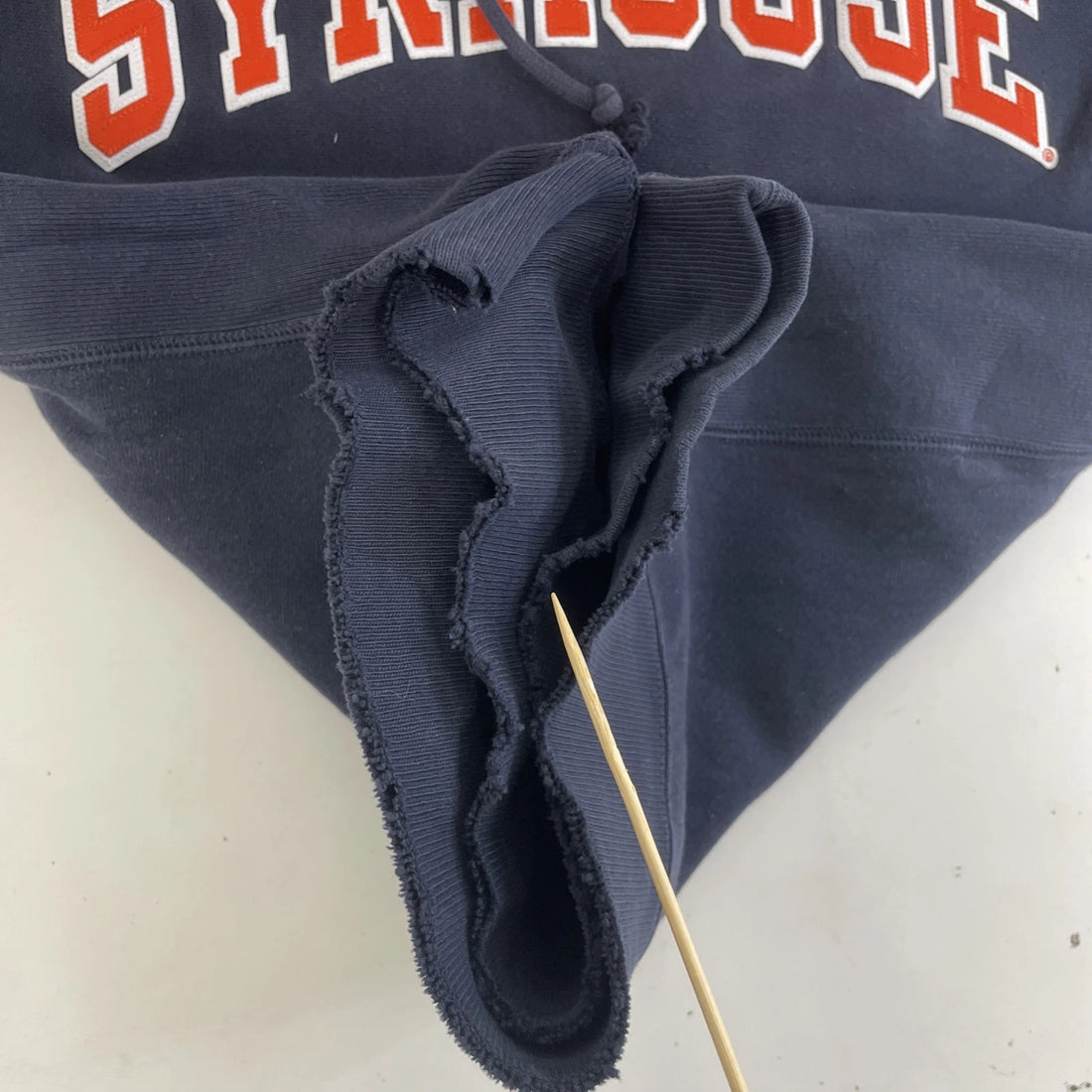 Syracuse Orange Champion Reverse Weave Sweatshirt Hoodie Size Small NCAA