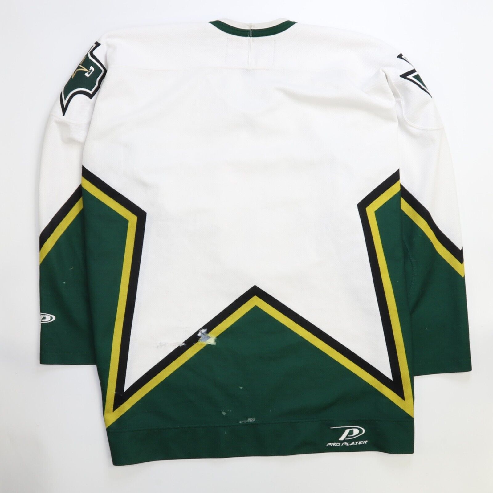 Vintage Dallas Stars Pro Player Jersey Size XL White 90s NHL Throwback Vault