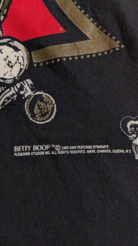 Vintage Betty Boop Changes T-Shirt Size Medium Cartoon 1992 90s