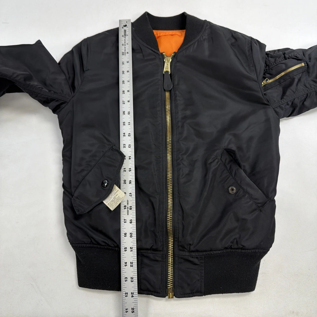 Alpha Industries Flight Bomber Jacket Size XS Reversible