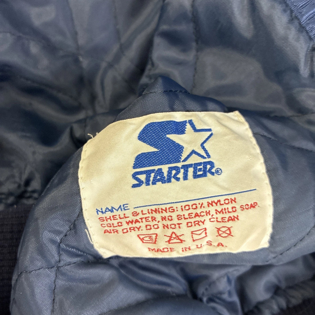 Vintage Chicago Bears Starter Satin Bomber Jacket Size 2XL NFL