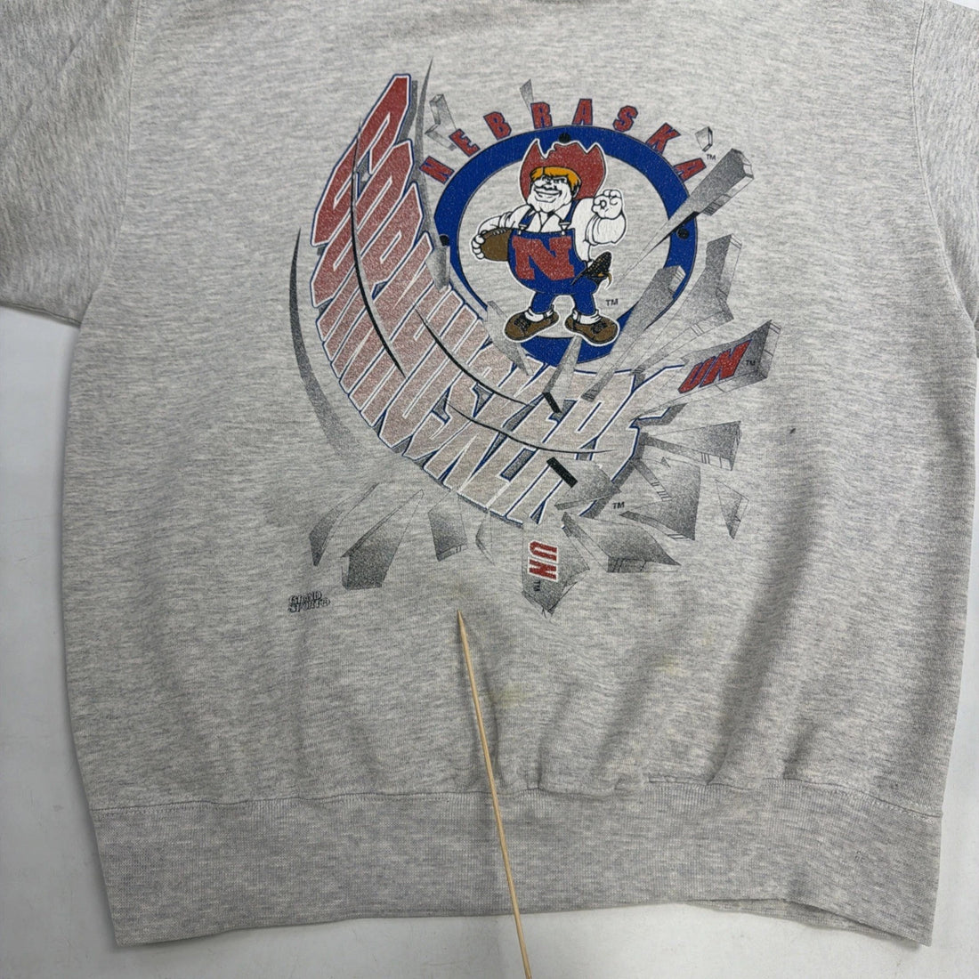 Vintage Nebraska Huskers Crewneck Sweatshirt Size XL 90s NCAA