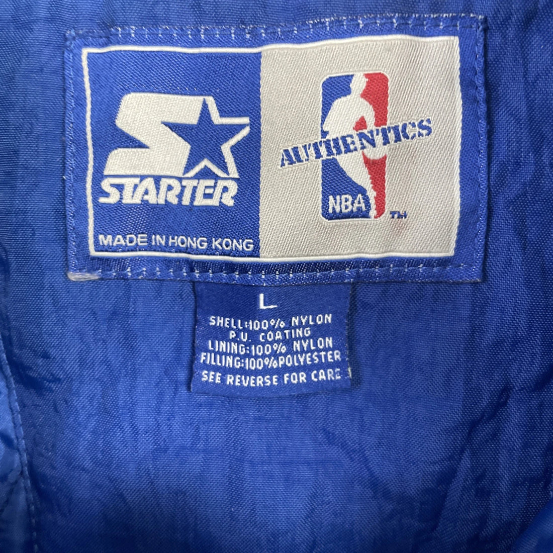 Vintage Minnesota Timberwolves Starter Puffer Jacket Size Large 90s NBA
