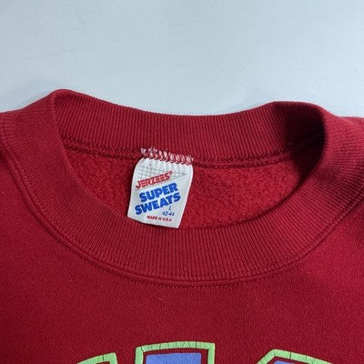 Vintage YMCA Crest Crewneck Sweatshirt Size Large 90s
