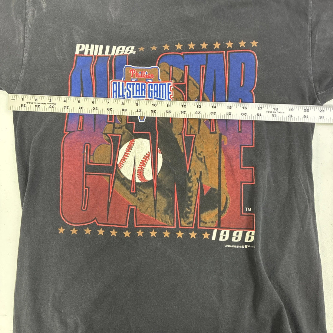 Vintage Philadelphia Phillies All Star Game T-Shirt Size Large 1996 90s MLB
