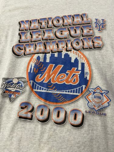 Vintage New York Mets National League Champions T-Shirt Size Large