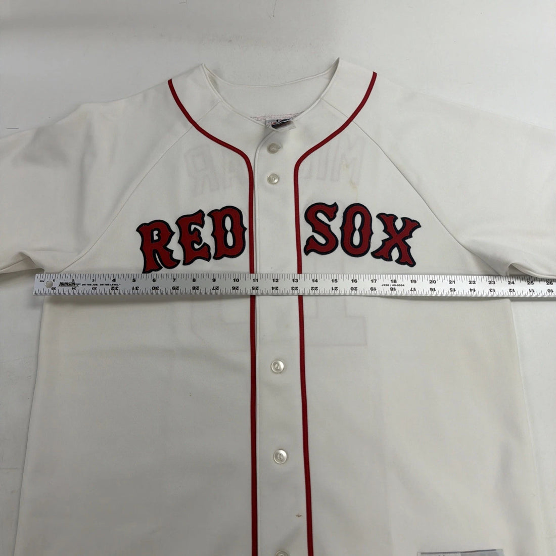 Vintage Boston Red Sox Kevin Millar Majestic Jersey Size Large MLB