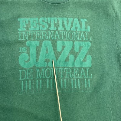 Vintage Montreal Jazz Festival T-Shirt Size Medium 90s
