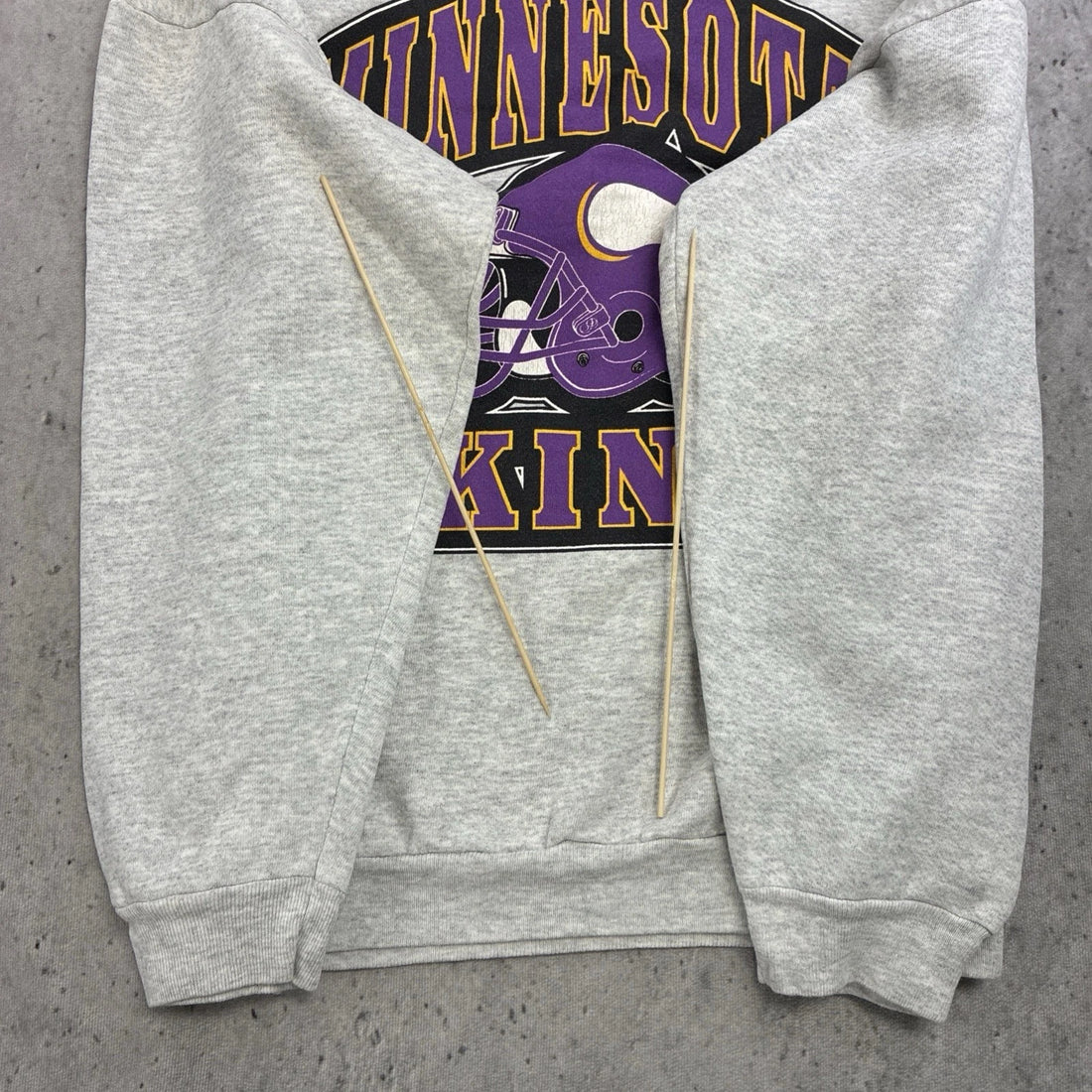 Vintage Minnesota Vikings Logo 7 Sweatshirt Crewneck Size XL NFL