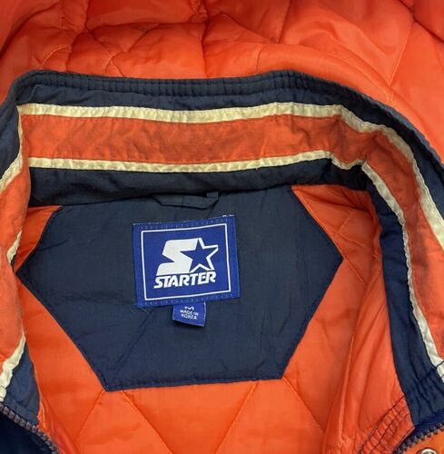 Vintage Virginia Cavaliers Starter Puffer Jacket Size Medium NCAA