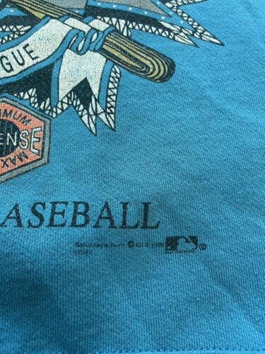 Vintage Florida Marlins Sweatshirt Crewneck Size Large 90s MLB