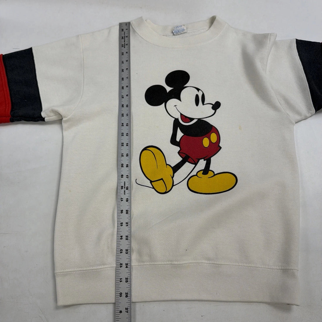 Vintage Mickey Mouse Disney Crewneck Sweatshirt Size Large 80s 90s